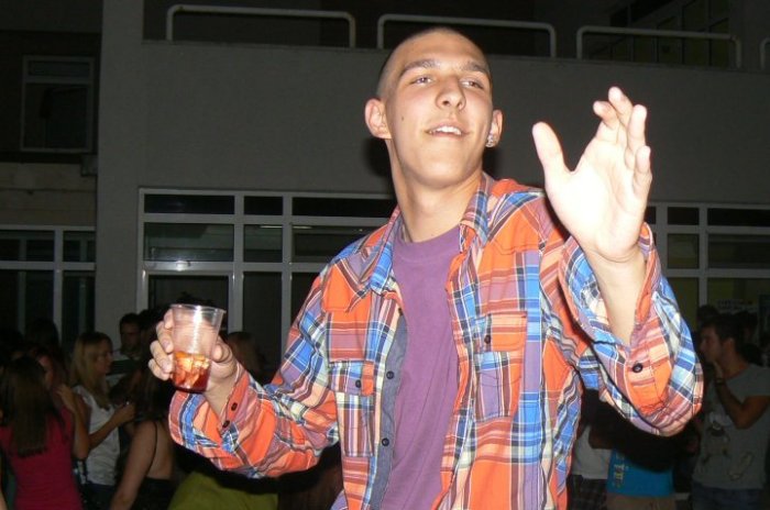 Nick Polly was honored with a drinking game named after him.