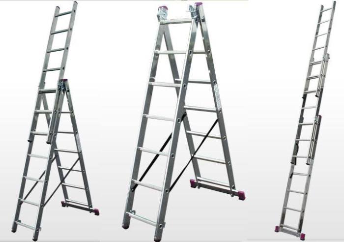 A ladder can be a great tool to have after a night of heavy drinking.
