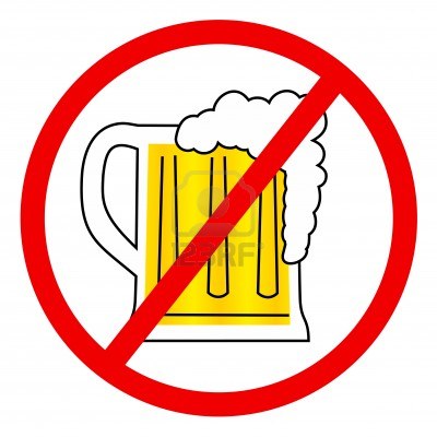 no beer