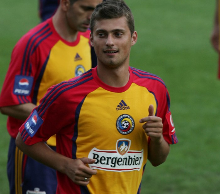 Gabriel Tamas at the national team of Romania.