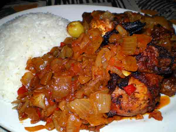 The Senegalese hangover cure yassa.