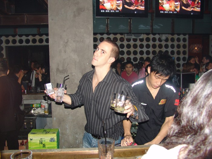 The bartender is the last person you wanna piss off.