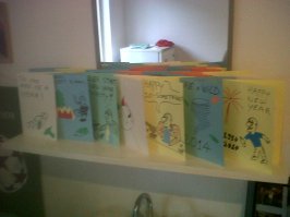 You know it's time to start drinking again when you start making your own Christmas cards.