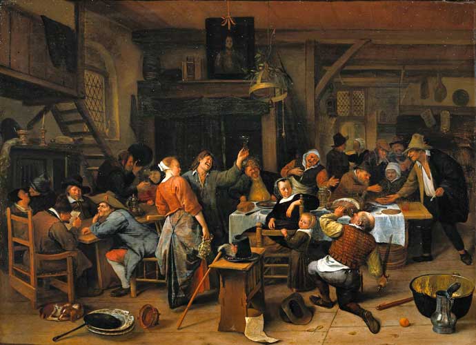 Day of the Prince (Dutch monarchists celebrating)