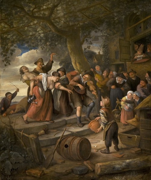 "Who's a pig must go to the pigsty"