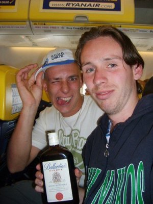 A bottle of booze on board makes a flight so much more fun.