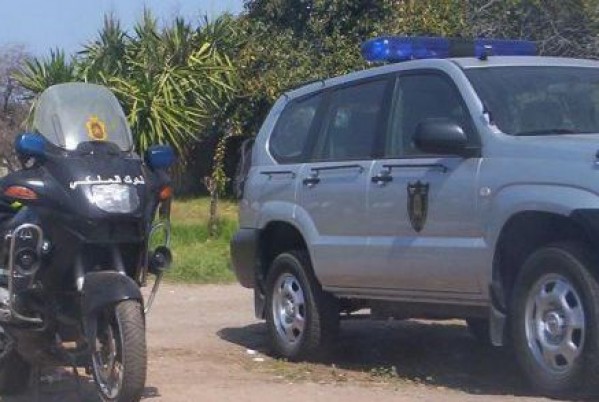 The Moroccan police is hardcore.