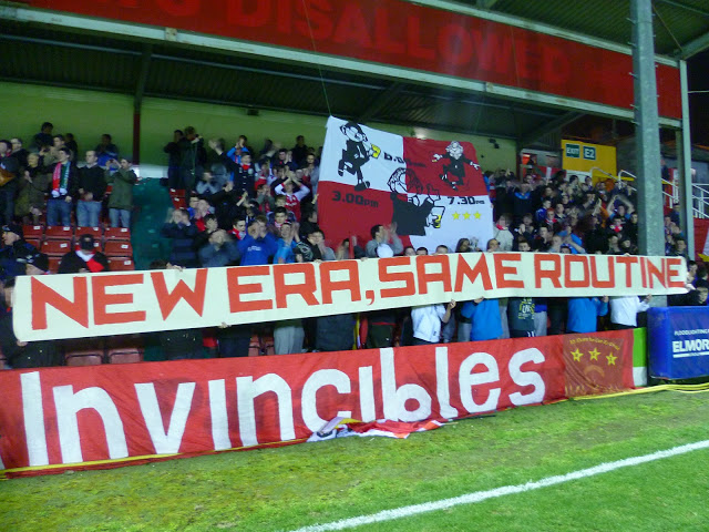 Nice flag by the Irish side St. Patrick's Athletic F.C.