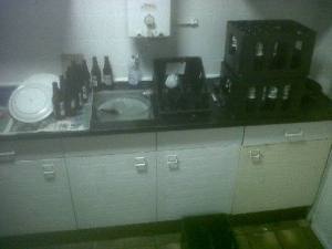 Cleaning, cleaning, cleaning... The most important ingredients to good beer.