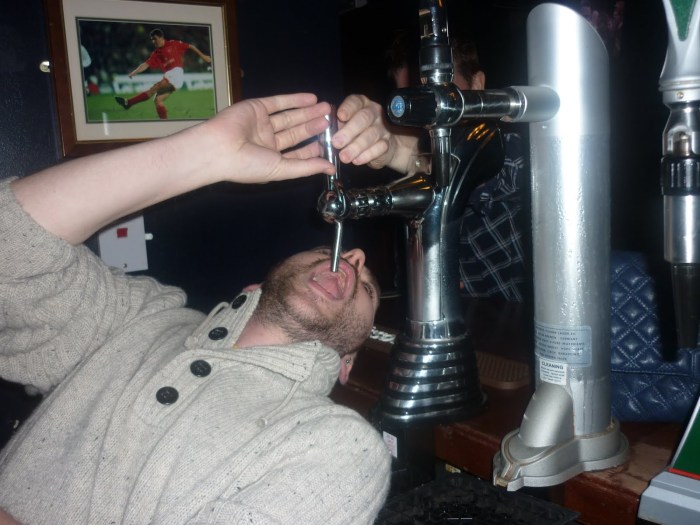 After some extreme beer drinking you might find yourself in situations you don't understand. Time to explain the symptoms.