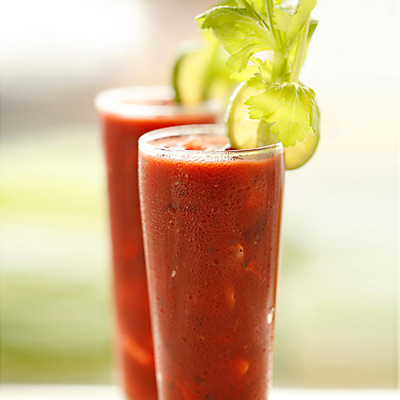 One of the most famous hangover cure cocktails: the Bloody Mary.
