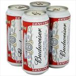 Budweiser cans.