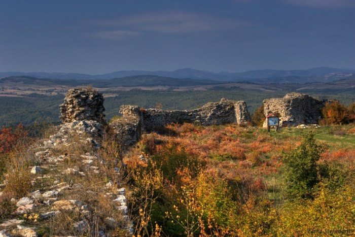 The Lyutitsa fortress, where Bulgarian soldiers used to drink rakia before a fight.